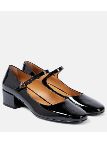 Patent læder læder mary jane pumps Tod's sort