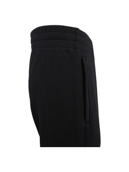 Pantalones de chándal de algodón Moschino negro
