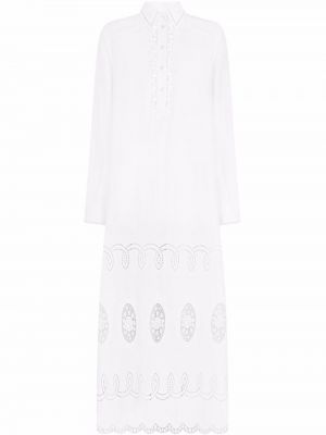 Макси рокля Dolce & Gabbana бяло