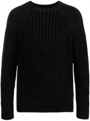 Czarny sweter z długim rękawem Patrizia Pepe
