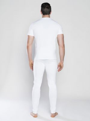 Polo krekls ar īsām piedurknēm Italian Fashion balts