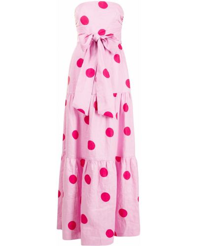 Vestido largo Rebecca Vallance rosa