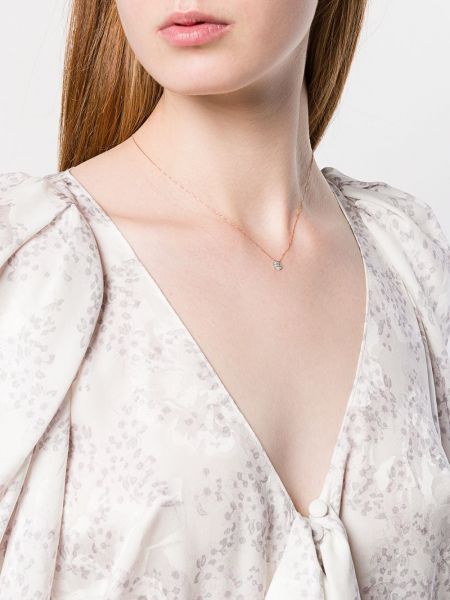 Collar de oro rosa de estrellas Dana Rebecca Designs