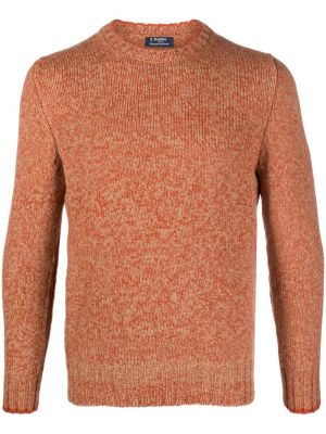 Maglione di lana Barba arancione