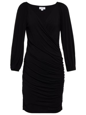 Aksamitna sukienka bawełniana Velvet czarna