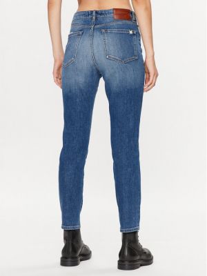 Niebieskie proste jeansy Weekend Max Mara