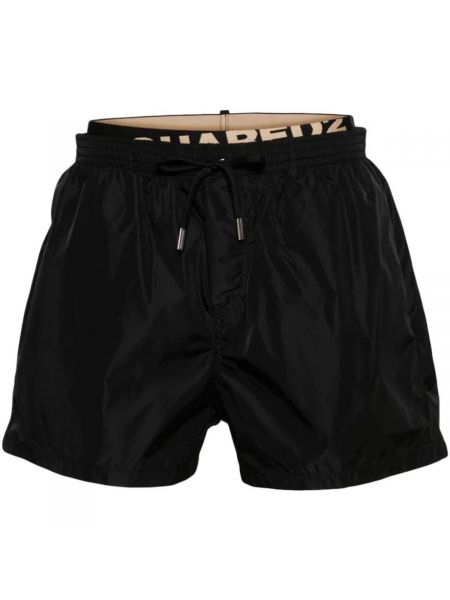 Bermuda kratke hlače Dsquared crna