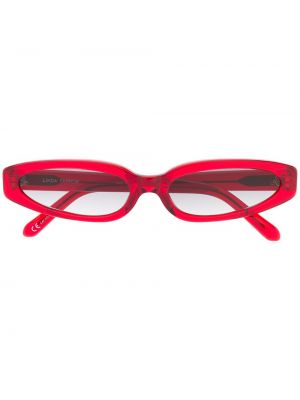 Slim fit sončna očala Linda Farrow rdeča