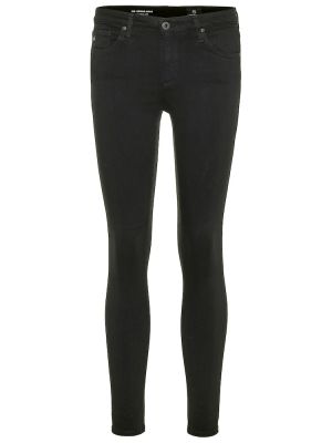 Skinny fit traperice Ag Jeans crna