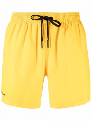 Brodert shorts Tagliatore gul