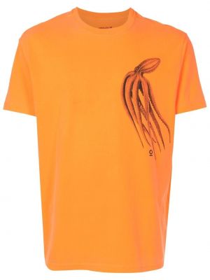 T-shirt à imprimé Osklen orange