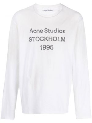 T-shirt mit print Acne Studios