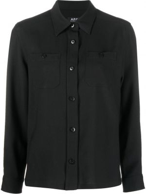 Košile A.p.c. černá