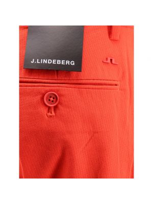 Pantalones chinos con botones con cremallera J.lindeberg rojo