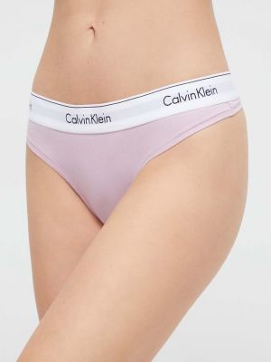 Прашки Calvin Klein Underwear виолетово