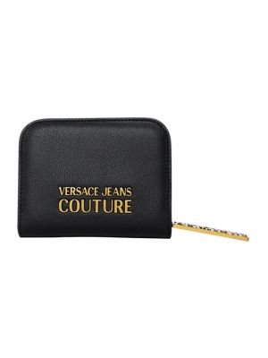 Portfel zamszowy Versace Jeans Couture czarny