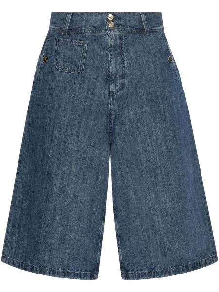 Jeans shorts Etro blau