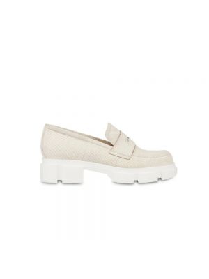 Loafers chunky Pollini beige