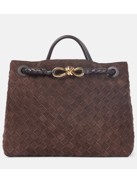 Mokka ostoskassi Bottega Veneta ruskea