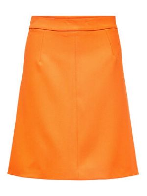 Spódnica Selected Femme pomarańczowa