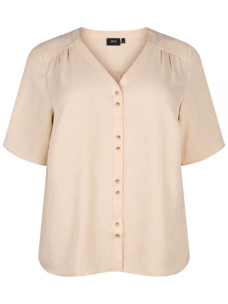 Bluse Zizzi beige