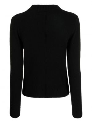 Pull en tricot col rond Chinti And Parker noir