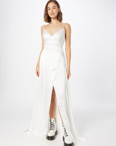 Вечерна рокля Unique бяло