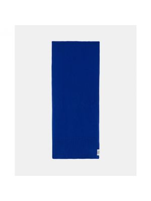 Bufanda de lana Ecoalf azul