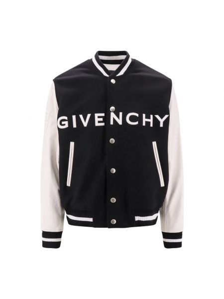 Czarny płaszcz Givenchy