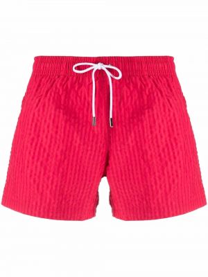 Stripete shorts Antonella Rizza rød