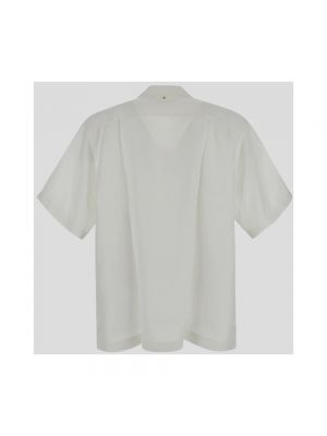 Camisa de viscosa Oamc blanco
