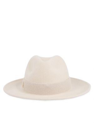 Καπέλο από μαλλί merino Tommy Hilfiger μπεζ