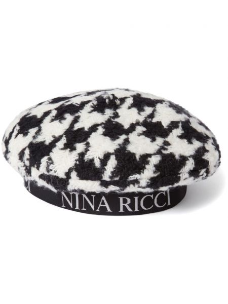 Hat i uld Nina Ricci sort