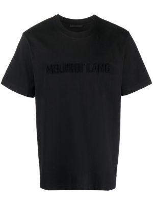 Bavlnené tričko Helmut Lang čierna