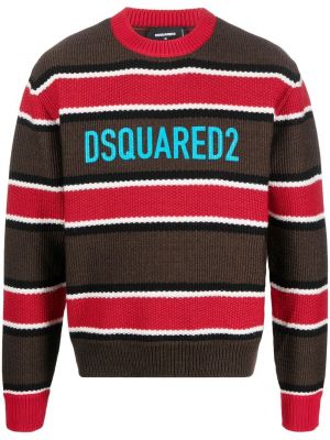 Жакардов пуловер Dsquared2