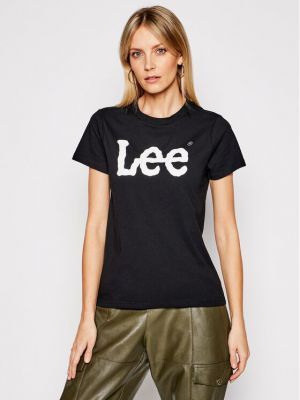 T-shirt Lee noir