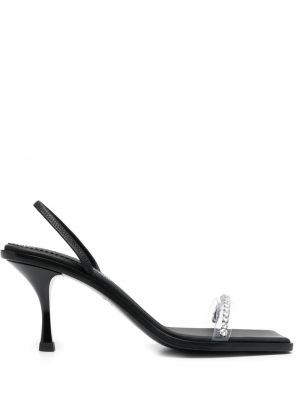 Slingback sandaler med reim Dsquared2 svart