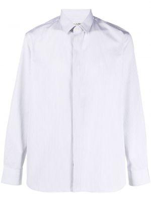 Dryžuota medvilninė marškiniai Saint Laurent