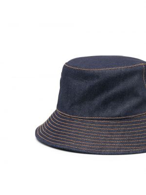 Siuvinėtas kepurė A.p.c. mėlyna