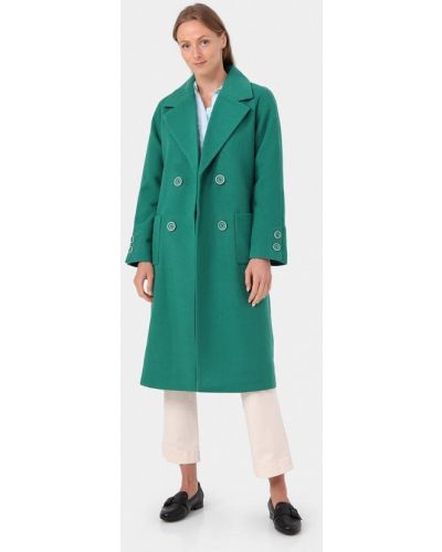 Пальто Sei Tu зеленое