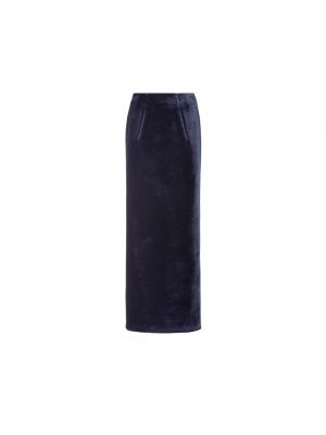 Długa spódnica Fendi niebieska