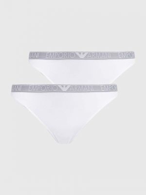 Stringi Emporio Armani Underwear białe
