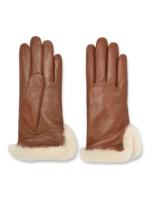 Rękawiczki Ugg brązowe