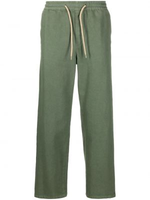 Памучни панталон A.p.c. зелено