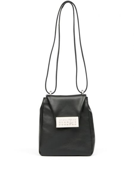 Læder mini taske Mm6 Maison Margiela sort