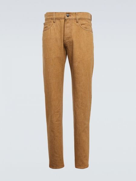 Straight leg jeans Loro Piana marrone