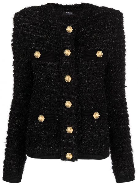 Cardigan Balmain svart