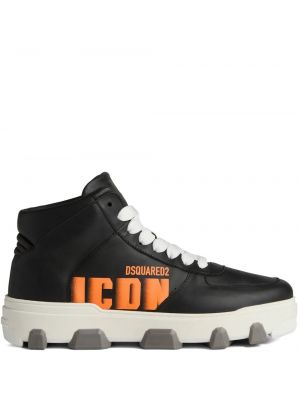 Sneakers Dsquared2 μαύρο