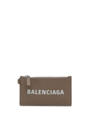 Kožená peněženka Balenciaga Pre-owned