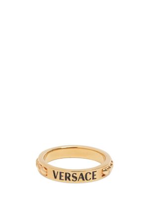 Gyűrű Versace aranyszínű